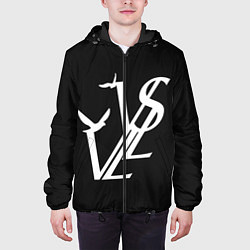 Куртка с капюшоном мужская Soda Luv Логотип, цвет: 3D-черный — фото 2