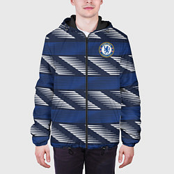 Куртка с капюшоном мужская FC Chelsea Breathe Training Top 202122, цвет: 3D-черный — фото 2