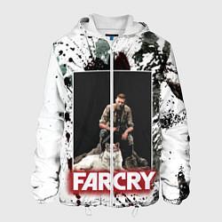 Куртка с капюшоном мужская FARCRY WOLF, цвет: 3D-белый