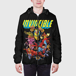 Куртка с капюшоном мужская Неуязвимый Invincible, цвет: 3D-черный — фото 2