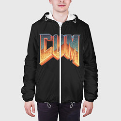 Куртка с капюшоном мужская Doom Gachi Remix, цвет: 3D-белый — фото 2