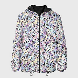 Мужская куртка Музыкальные Ноты