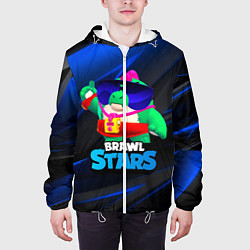 Куртка с капюшоном мужская Базз Buzz Brawl Stars, цвет: 3D-белый — фото 2