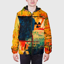 Куртка с капюшоном мужская Энди Уорхол! Stalker, цвет: 3D-черный — фото 2