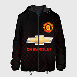 Куртка с капюшоном мужская Манчестер сила, цвет: 3D-черный