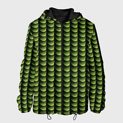 Куртка с капюшоном мужская Digital bamboo, цвет: 3D-черный