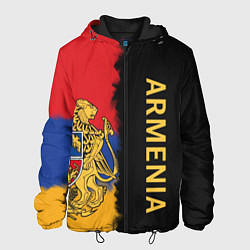 Мужская куртка Armenia Flag and emblem