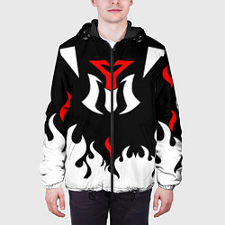 Куртка с капюшоном мужская YOUNG MAGIC Мерч, цвет: 3D-черный — фото 2