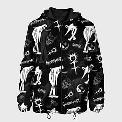 Куртка с капюшоном мужская Ghostemane, цвет: 3D-черный