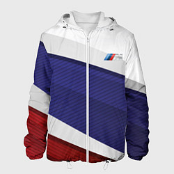 Куртка с капюшоном мужская BMW БМВ Z, цвет: 3D-белый