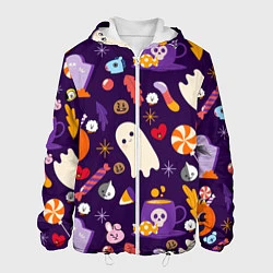 Мужская куртка HALLOWEEN BTS BT21 PATTERN БТ21 БТС ХЕЛЛОУИН