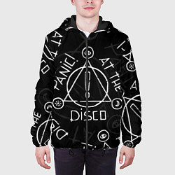 Куртка с капюшоном мужская Panic! At the Disco - Pray For The Wicked, цвет: 3D-черный — фото 2