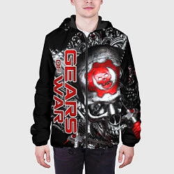 Куртка с капюшоном мужская Gears of War Gears 5, цвет: 3D-черный — фото 2