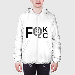 Куртка с капюшоном мужская FQRck - Локдаун, цвет: 3D-белый — фото 2