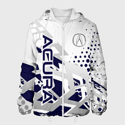 Куртка с капюшоном мужская Acura Акура, цвет: 3D-белый