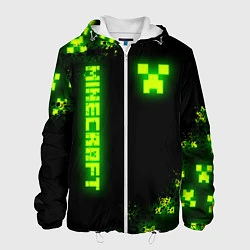 Мужская куртка MINECRAFT NEON LOGO CREEPER