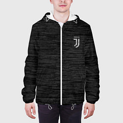 Куртка с капюшоном мужская Juventus Asphalt theme, цвет: 3D-белый — фото 2