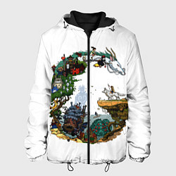 Мужская куртка Миры Хаяо Миядзаки унесенные призраками и другие