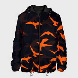 Куртка с капюшоном мужская Стая Воронов, цвет: 3D-черный