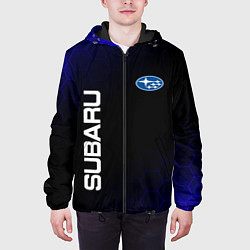 Куртка с капюшоном мужская СУБАРУ, SUBARU СОТЫ, цвет: 3D-черный — фото 2