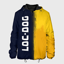 Куртка с капюшоном мужская LOC-DOG - Краска, цвет: 3D-черный