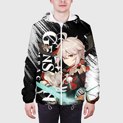 Куртка с капюшоном мужская КАДЗУХА АНЕМО KAZUHA, цвет: 3D-белый — фото 2