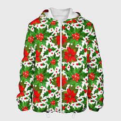 Куртка с капюшоном мужская Christmas 2022, цвет: 3D-белый