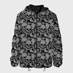 Мужская куртка Gray skulls