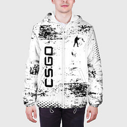 Куртка с капюшоном мужская Кс го : cs go, цвет: 3D-белый — фото 2