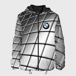 Куртка с капюшоном мужская BMW pattern 2022, цвет: 3D-черный
