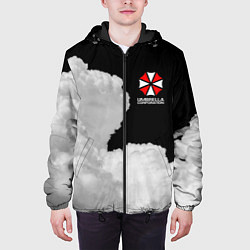 Куртка с капюшоном мужская Umbrella Corporation Облока, цвет: 3D-черный — фото 2