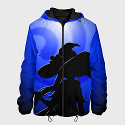 Куртка с капюшоном мужская МОНА АСТРОЛОГ MONA ГЕНШИН ИМПАКТ, цвет: 3D-черный