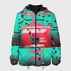 Мужская куртка Fashion glitch 2088