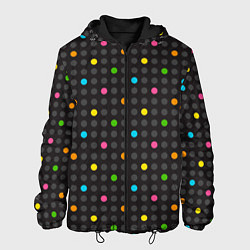 Мужская куртка Разноцветные точки