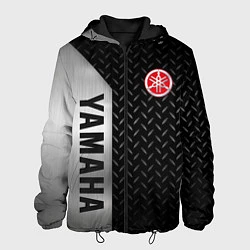 Куртка с капюшоном мужская YAMAHA СТАЛЬ, цвет: 3D-черный
