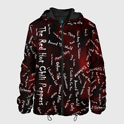 Куртка с капюшоном мужская Red Hot Chili Peppers - 2022, цвет: 3D-черный