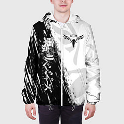 Куртка с капюшоном мужская WALHALLA TEAM LOGO BLACK ТОКИЙСКИЕ МСТИТЕЛИ, цвет: 3D-белый — фото 2