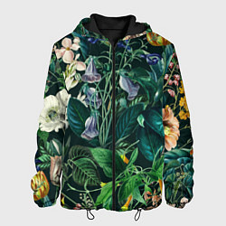 Мужская куртка Цветы Темный Сад
