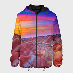 Мужская куртка Краски природы Горы Neon Китай
