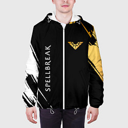 Куртка с капюшоном мужская Spellbreak Боевая магия, цвет: 3D-белый — фото 2