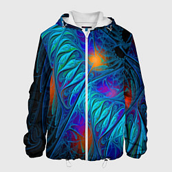 Мужская куртка Neon pattern Неоновый паттерн