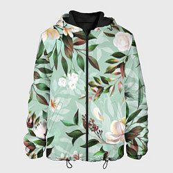 Мужская куртка Цветы Мятный Сад