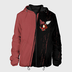 Куртка с капюшоном мужская FIVE NIGHTS AT FREDDYS - ФОКСИ Краски, цвет: 3D-черный
