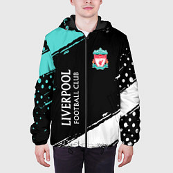 Куртка с капюшоном мужская Liverpool footba lclub, цвет: 3D-черный — фото 2