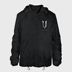 Куртка с капюшоном мужская Лого v rising, цвет: 3D-черный