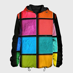Мужская куртка Абстрактный набор красок-паттернов