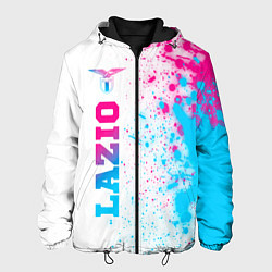 Куртка с капюшоном мужская Lazio neon gradient style: по-вертикали, цвет: 3D-черный