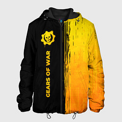 Мужская куртка Gears of War - gold gradient: по-вертикали