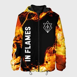 Мужская куртка In Flames и пылающий огонь