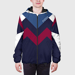 Куртка с капюшоном мужская FIRM always in sports, цвет: 3D-черный — фото 2